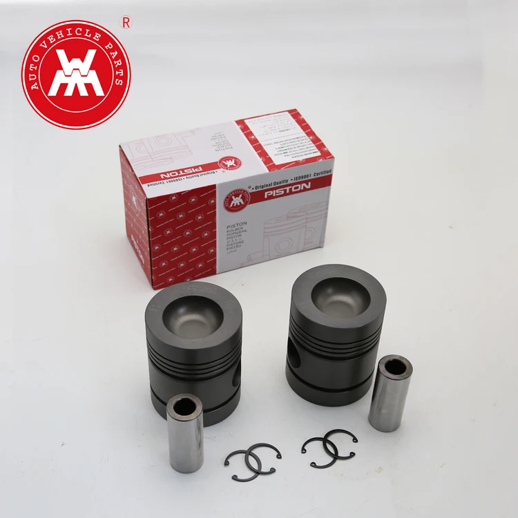 Generator Agricultural Tractor Diesel Engine Spare Parts Supplier Cylinder Piston Assy 2Pcs/Set 68803 for Massey Ferguson MF