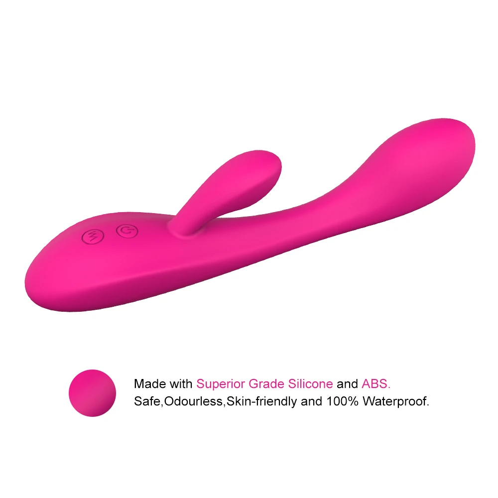free sample USB Rechargeable G Spot Rabbit Vibrators Vagina Dildo Stimulation for Adult Sex Toys for Women and Couples