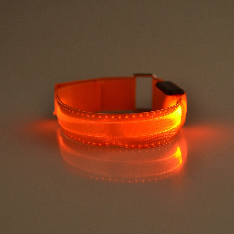 Wholesale Custom Running Safety Strap Reflective LED Armband