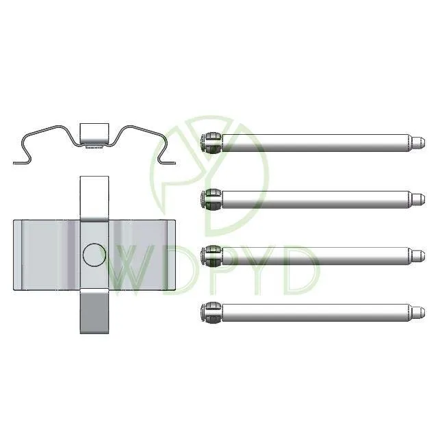 0041681000 тормозных колодок монтажный комплект аксессуары для MERCEDES BENZ CLK E-CLASS S-CLASS от перегрузки 109-1765 H603B 21305