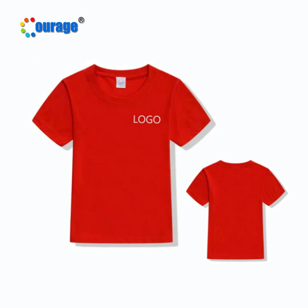Comfortable Spandex Short Sleeve Children T-shirt With Custom Logo