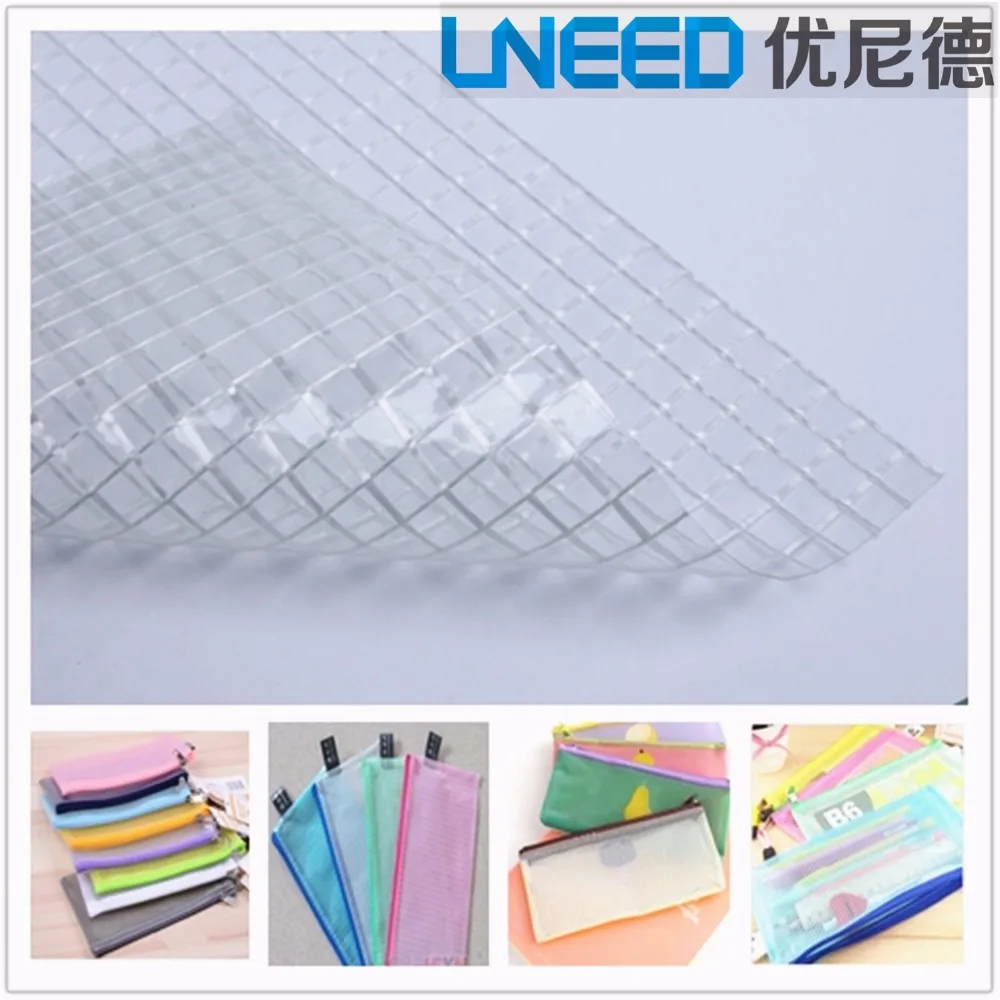 Transparent PVC Coated Mesh Fabric