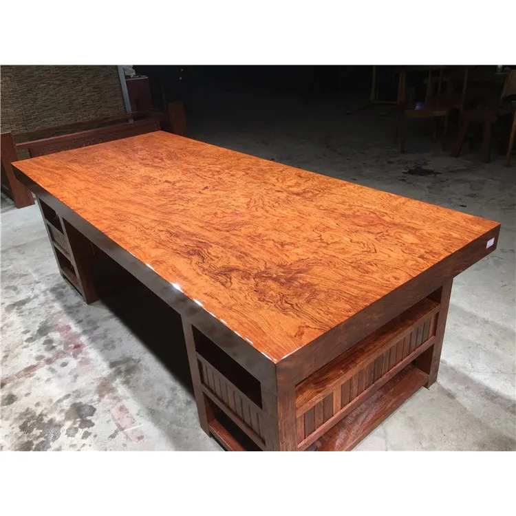 
Bubinga Wood Used Restaurant Sets Cafe Tables and Chairs 