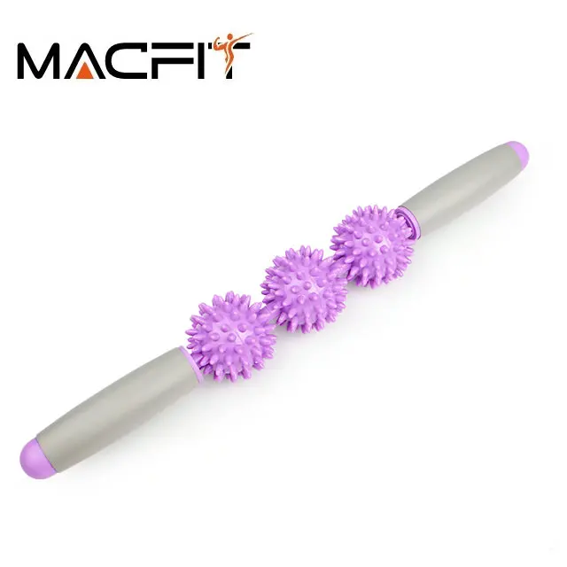 
Spiky Balls Yoga Muscle Therapy Massage Roller Stick 