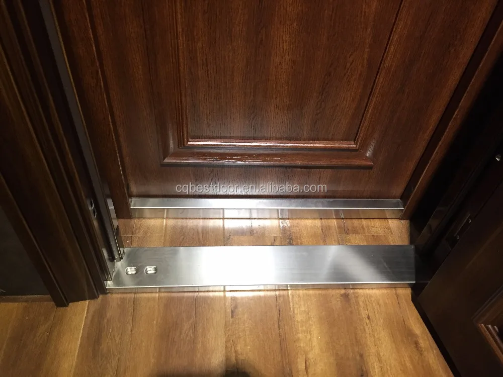 
EN ISO certified galvanized steel 12mm MDF armored entrance door with polyurathane filling 