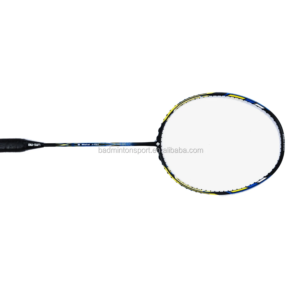 Лучшая Профессиональная головка тяжелая конструкция ваша собственная ракетка для бадминтона