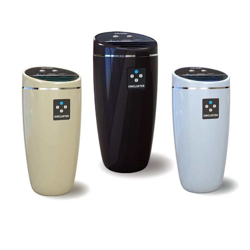 Low Noise portable mini PM2.5 car air purifier with ionizer