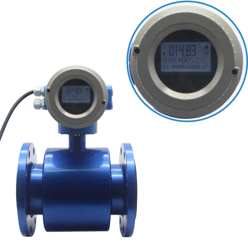 50 мм электромагнитных цифровой расходомер воды