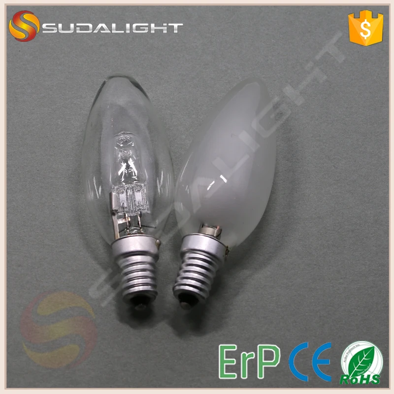 Свечах c35 свечи формы галогенная лампа 18 Вт 28 Вт 42 Вт