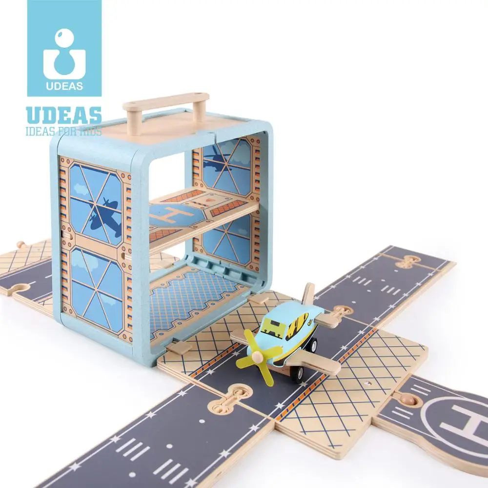 
High quality Kids Toys Wooden Boxset Toys Airplane Toy 