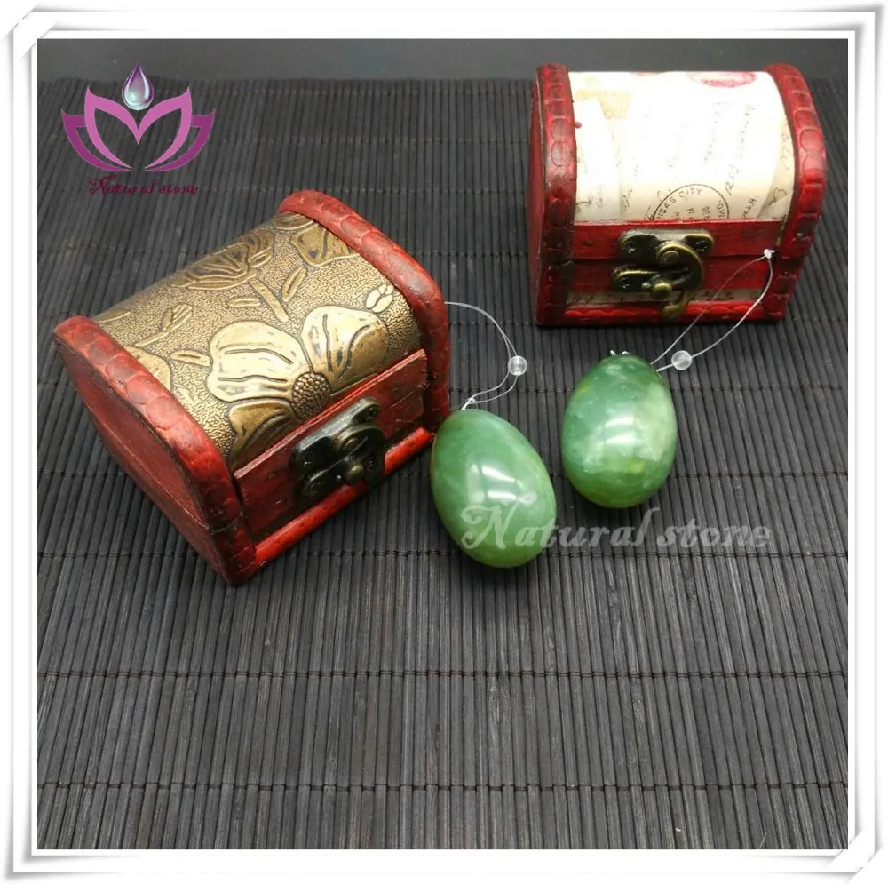 
only polished 100% natural jade eggs for kegel exercise jade eggs set jade gemstone eggs 