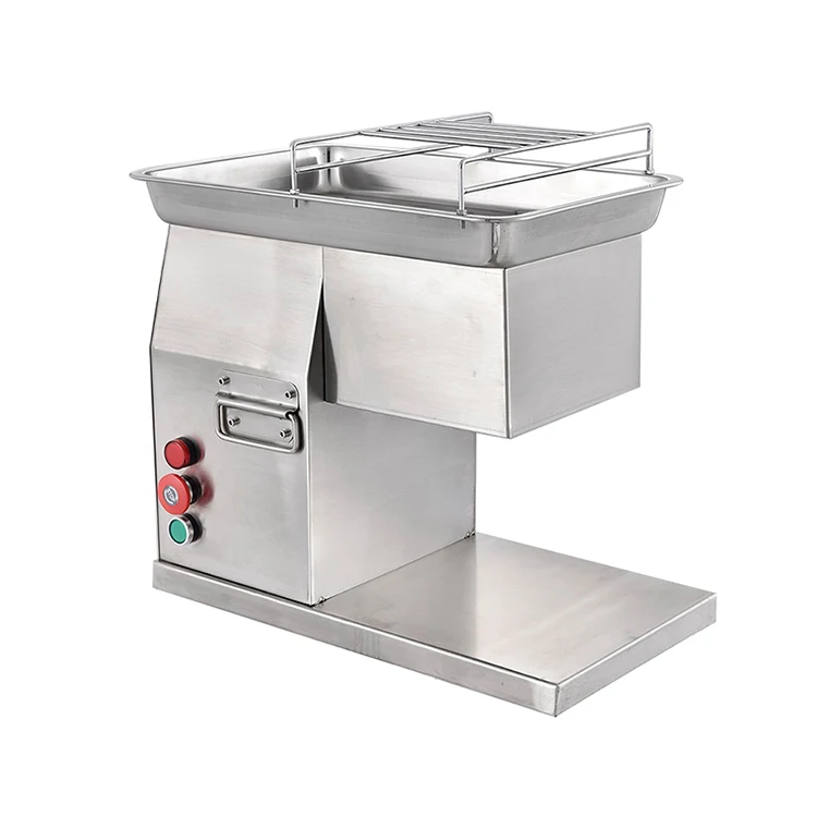 
Automatic Electric Chicken Meat Strips Slicer Slicing Cutting Machine 