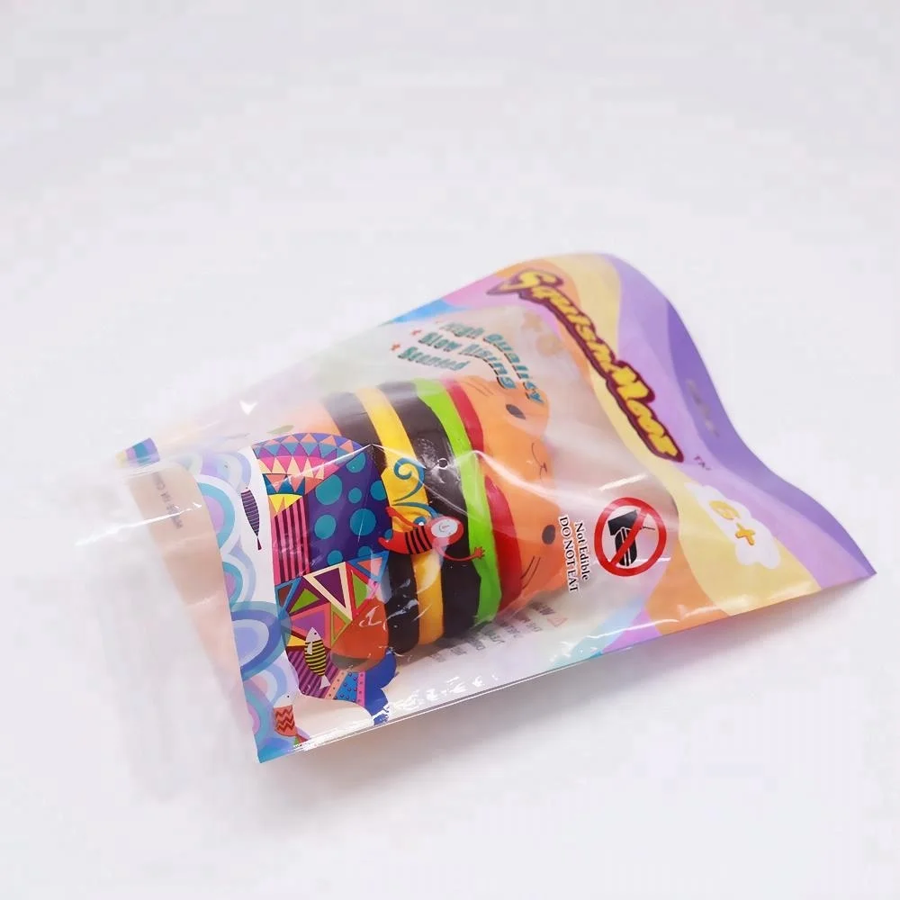 
Lovely Cat Hamburger Squishy Soft Toy Funny Toy Children Gift PU Food Kids Squishy Toy 