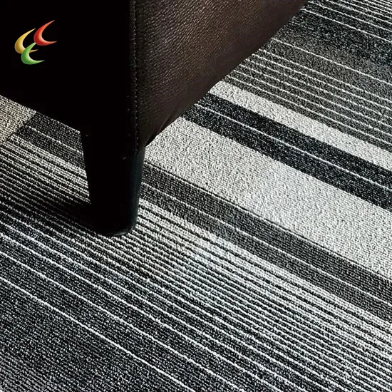 HOT 50x50cm commercial Polypropylene pvc office carpet tiles