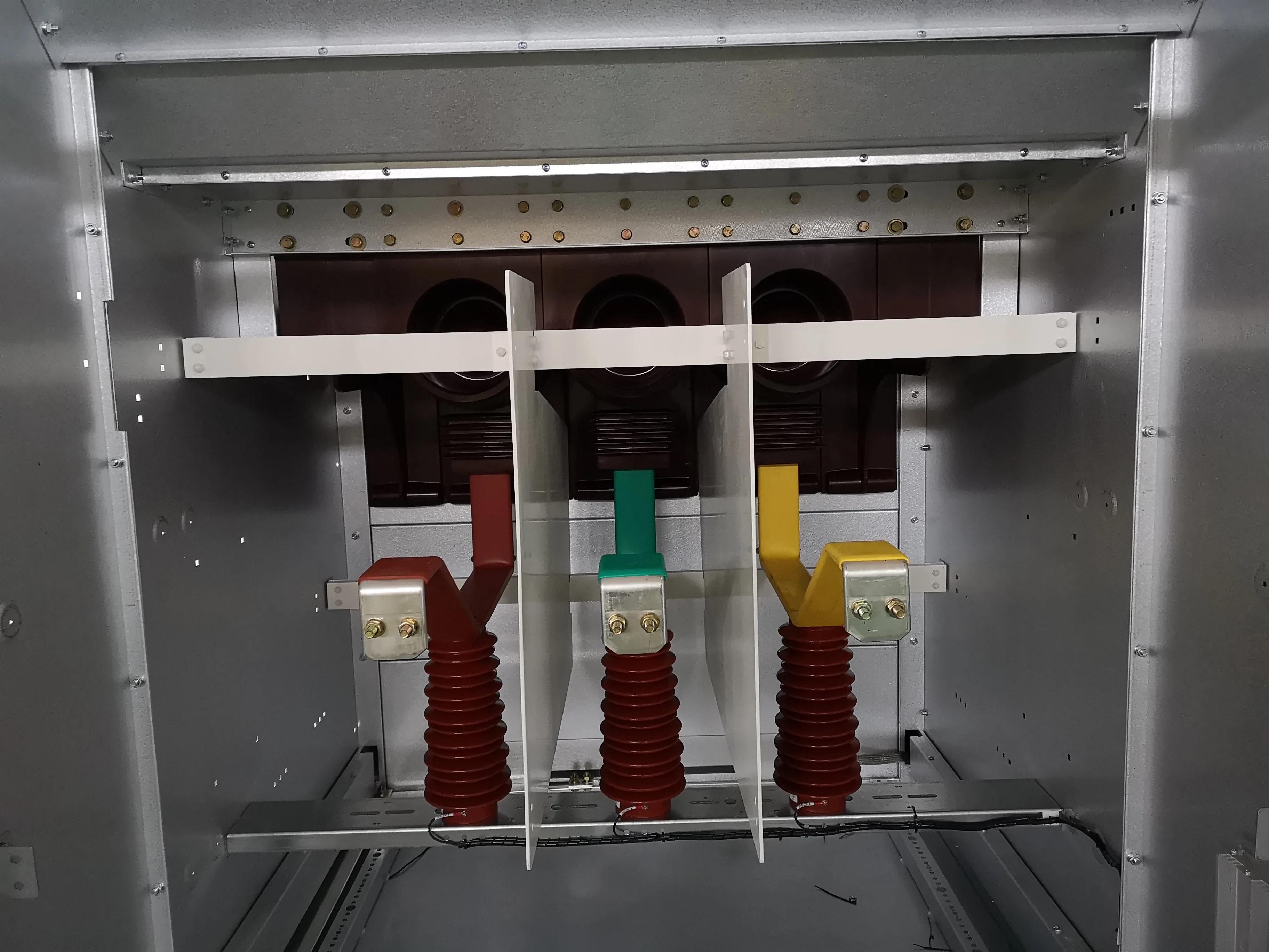 Outdoor mobile electrical distribution box with high and 7.2kv  12kv  24kv  40.5KV low voltage switchgear cabinet