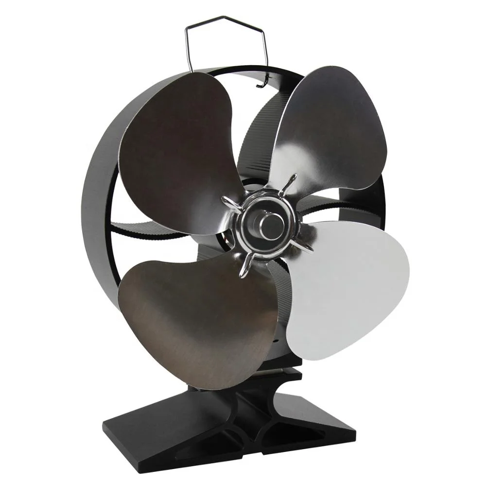
Robust design patent Super high airflow 250cfm low noise Heat Powered Eco friendly Neat864 wood stove fan Log Burner 