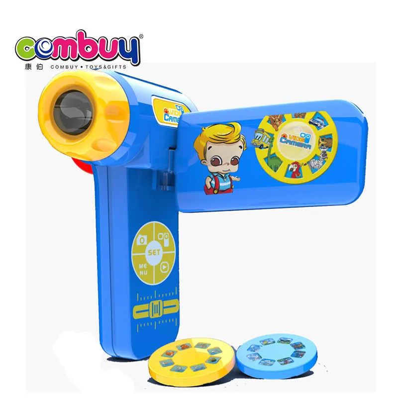 Educational play children slid video projector toy for kids