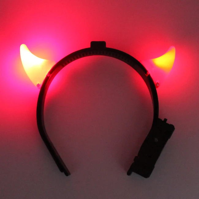 Хэллоуин товары соответствующие последним трендам Devil Horns/Led повязка на голову
