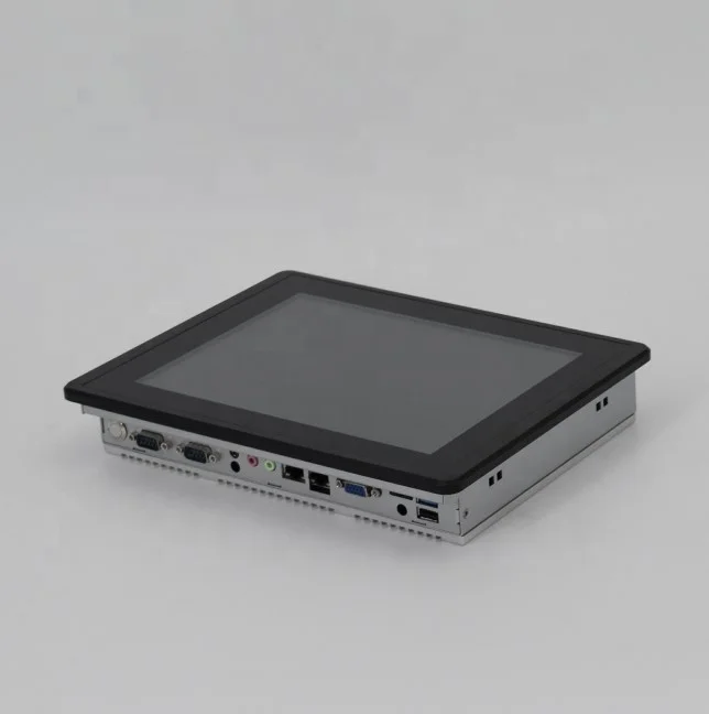 HMI panel pc i5 fanless embedded touch screen panel pc 15 inch industrial capacitive panel  hmi pc