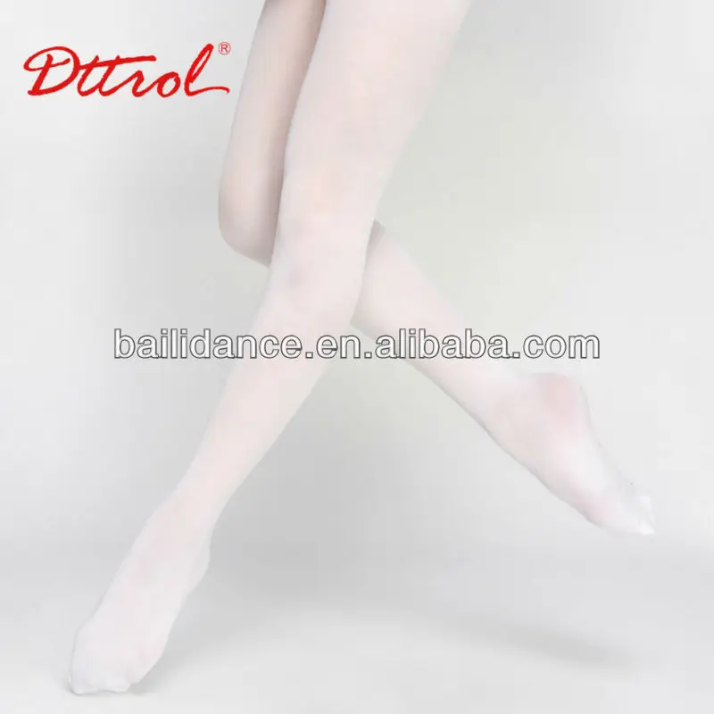 Компрессионные балетные танцевальные колготки D004819 Dttrol girls footed