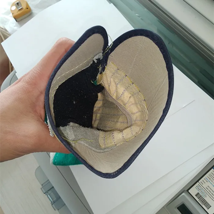 Double Palm Heavy Duty Reinforced Rigger Leather Work Gloves Safety Gauntlets