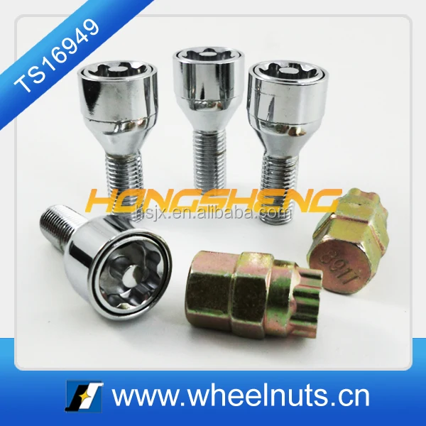 supplier antitheft lug bolt acorn wheel lock bolt