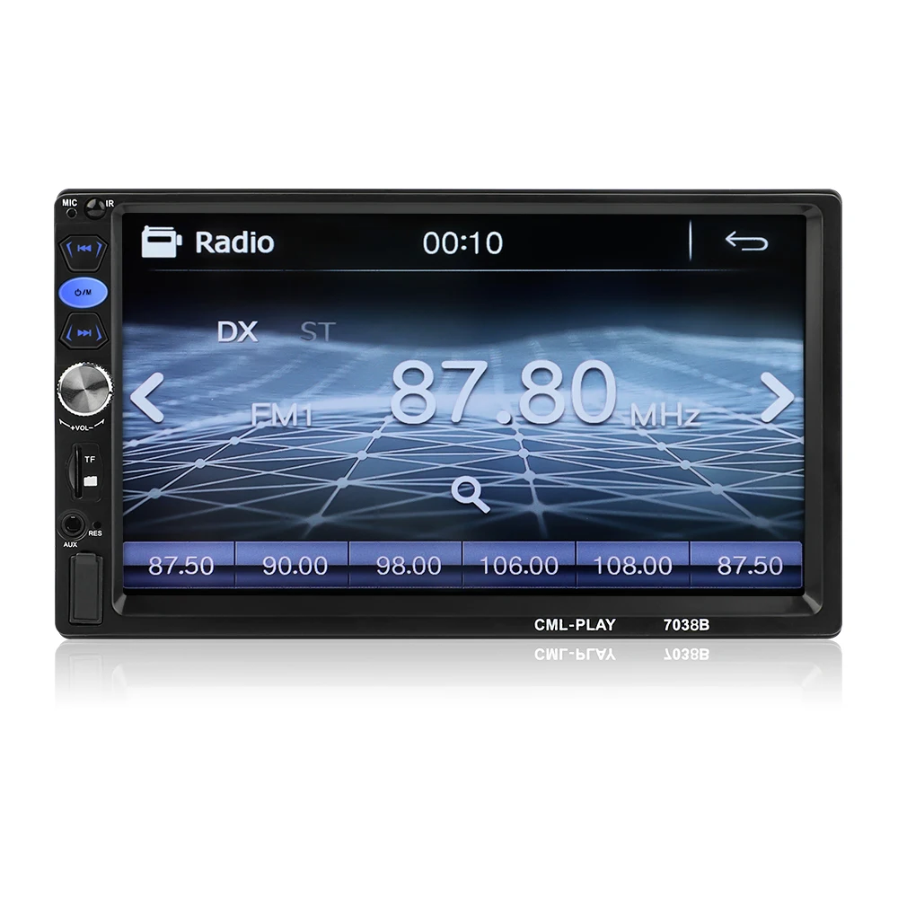 2 Din Car MP5 Car Radio Player 7 inch Touch Screen Support Mirror link Auto radio Rear View Camera