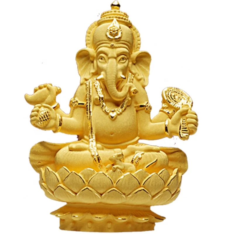 Custom Religion Decoration Buddha Sculpture Handicraft Indian Buddha Statues Elephant God