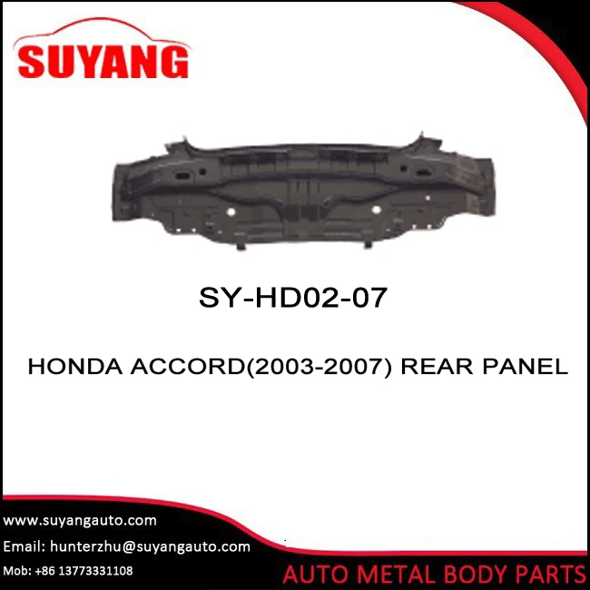 Car rear panel rear panel for Honda accord Honda Accord 03-07 auto body parts