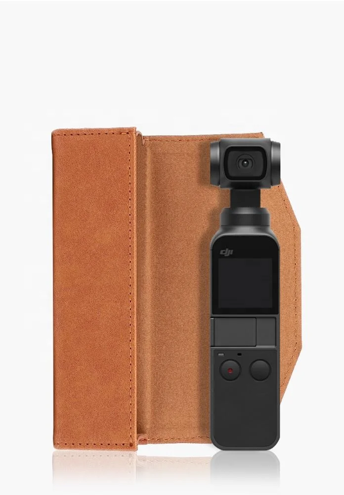 
Gimbal Camera Shockproof Protector Case Cover PU Leather cover Bag For DJI OSMO Pocket 