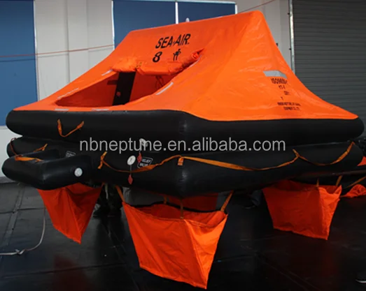 lightweight ISO life raft 8 person