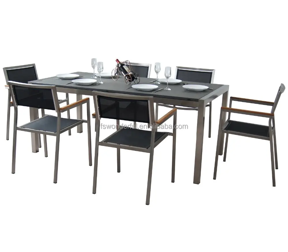 Уличная садовая мебель WF2170, обеденный стол с лямками