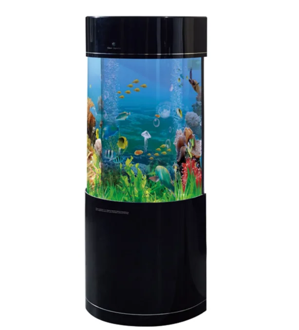 Cleair Semicircle LED light Acrylic Aquarium
