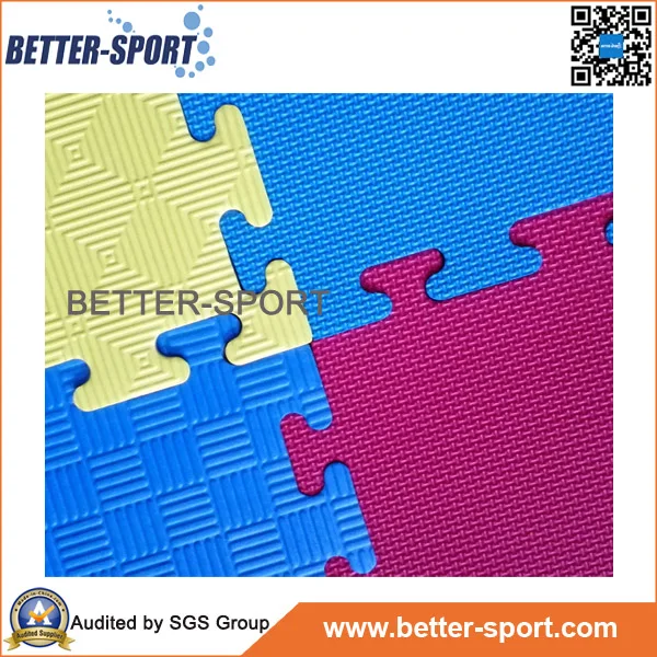 
taekwondo eva foam mat, interlocking tatami puzzle mat for takwondo 