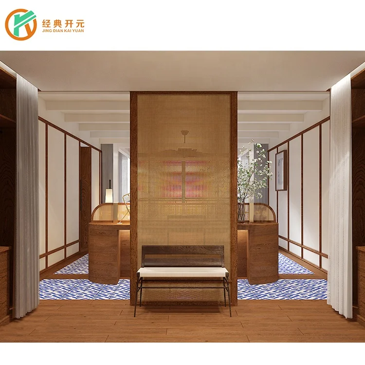 IDM-188 Modern Rattan Holiday Inn Hotel Bedroom Furniture Set Hotel Room Furniture for Sale