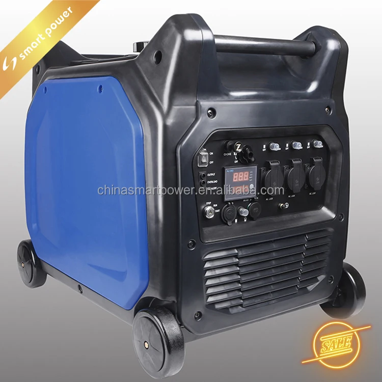 [15% отгрузка] 2018 умный генератор инвертора мощности 6 кВт