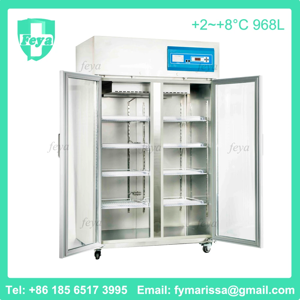 +2~+8C Medical Laboratory Pharmarcy Vaccine Upright Refrigerator with CE and 3 Years Warranty