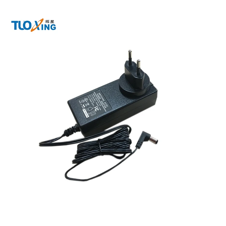 LED digital race clock wall clock race timer 12 V power adapter US power plug