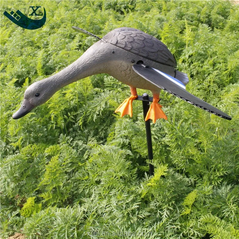 2017 Xilei Duck Hunting Decoy Electric Flying Duck Decoy Motorized With Remote Control With Spinning Wings