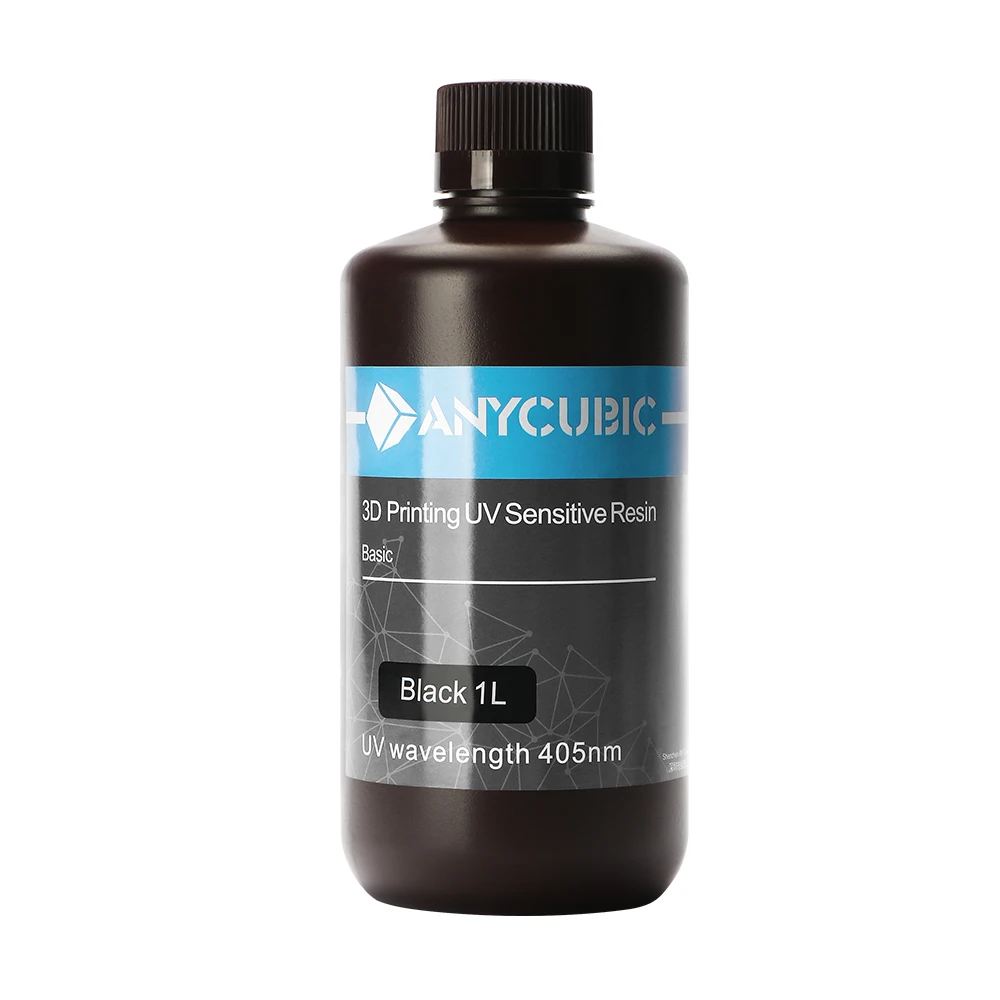  3D принтер ANYCUBIC LCD UV 405 нм Смола 500 мл/1 л черного