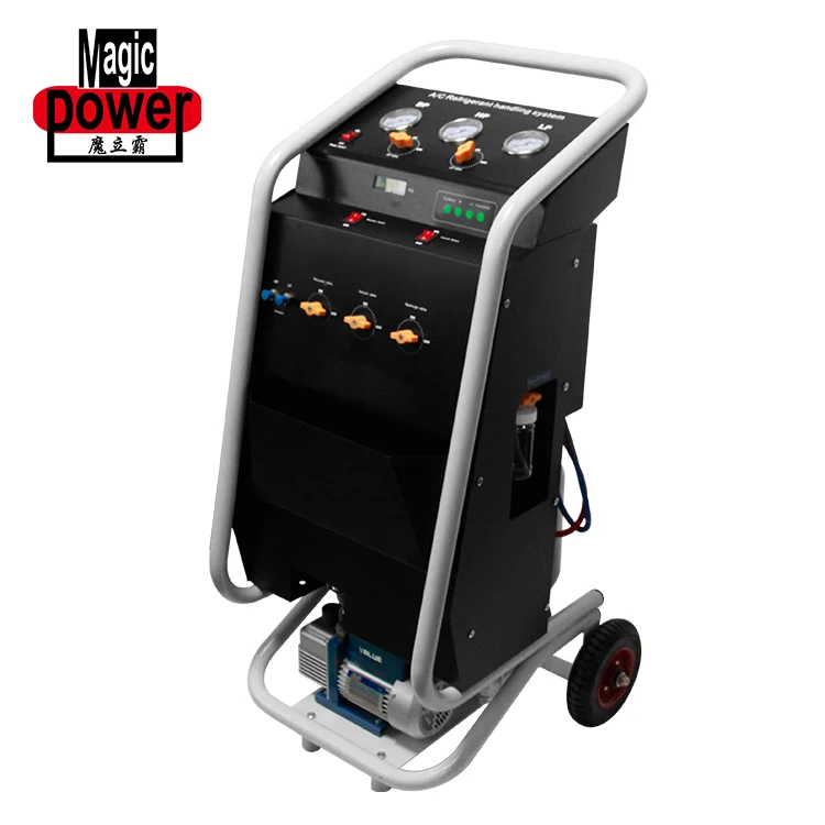 High-tech AC system air conditioning recovery and flushing machine