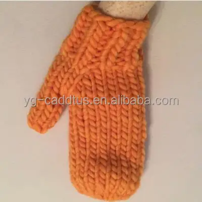 
Handmade Knitted,Chunky, Warm, Winter, merino wool glove 