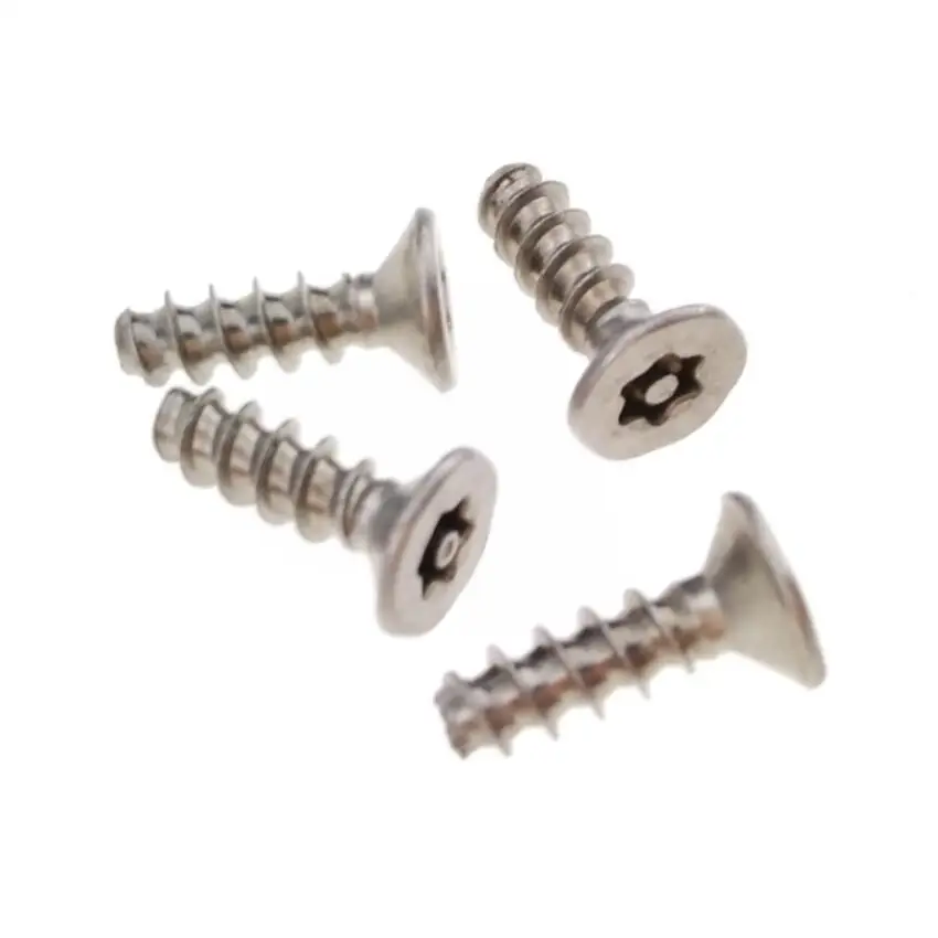 
3.2 mm Flat Stainless Steel Security PT Screws with Pin Torx Head 