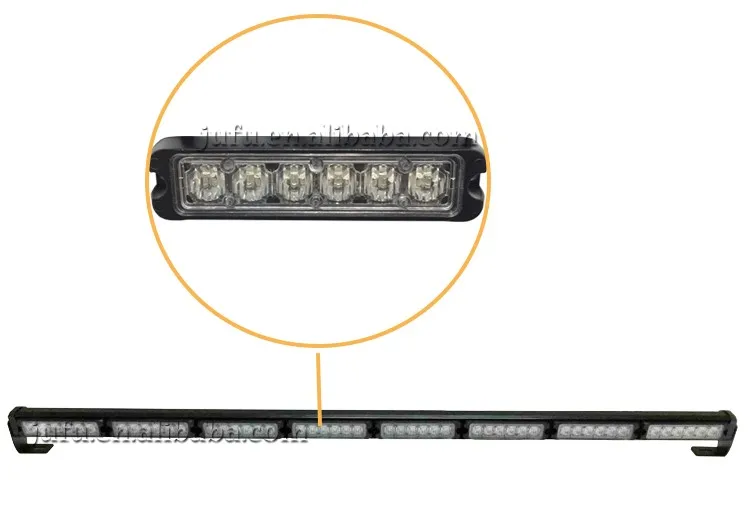 Red blue white green amber traffic safe warning emergency vehicle strobe lights