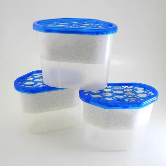  Home Use Min Air purifier Calcium Chloride Mositure Absorber Non Electric Dehumidifier Desiccant Box