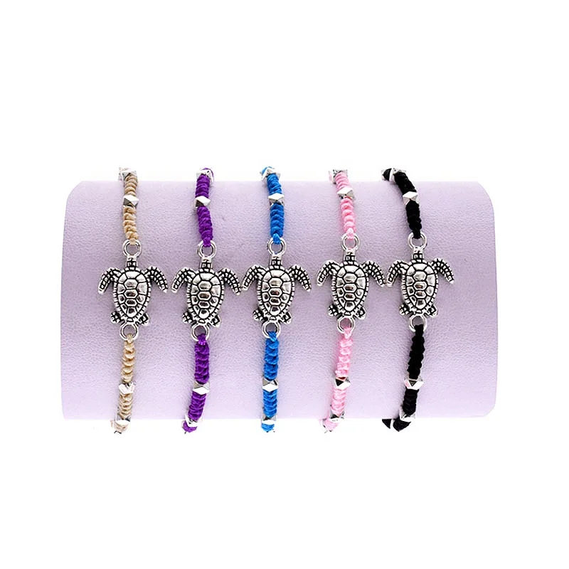 Hot sale colorful turtle bracelet epoxy dea turtle twrist bracelets