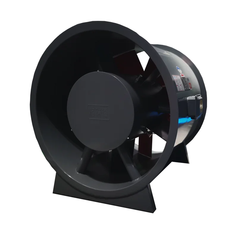 Corrosion resistance smoke exhaust fan with long life