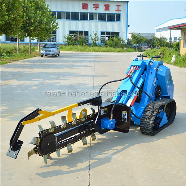 MS500 mini track garden digging trenching machine