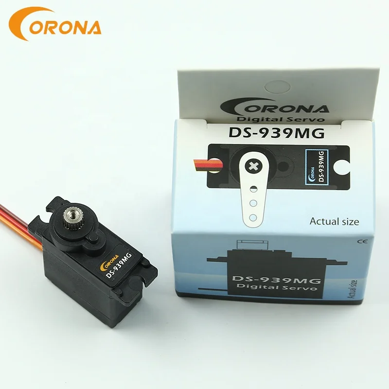 9g digital Corona DS939MG  metal gear servo for rc 250 450 helicopter airplane