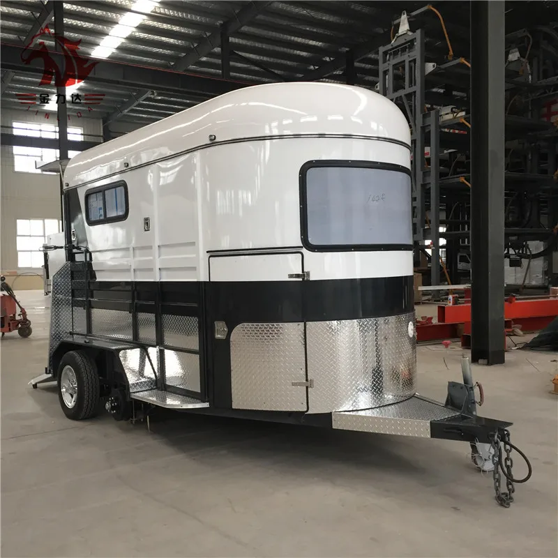 
2HSL-D chinese imported australian standards 2 horse trailer 